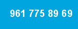 961 775 89 69 961 775 89 69
